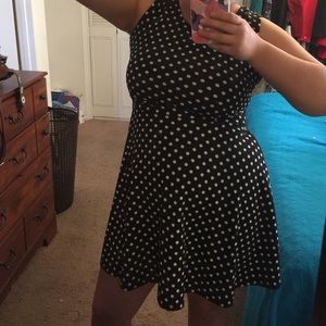 Gilli polka dot dress