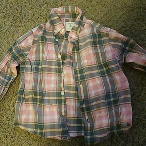 Lands End button down shirt