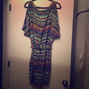 Amour Vert Patterned dress, Large