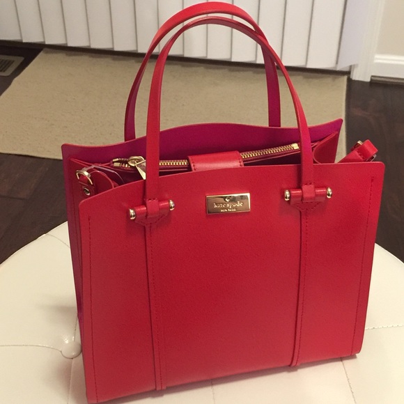 kate spade red purses