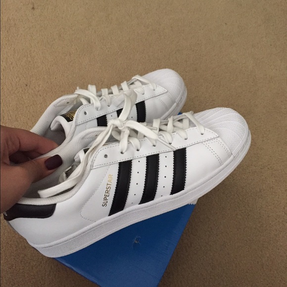 ORIGINAL superstar adidas black and white edition