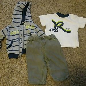 3 month - Roca Wear 3 piece outfit
