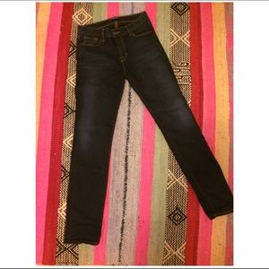 Anthropologie's J.Brand Atlantis Rail Skinny Jeans