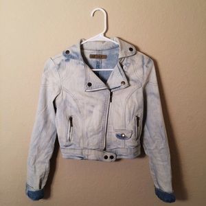 Moto Denim Jacket