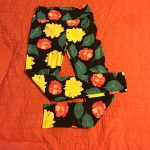 Flowered Leggings