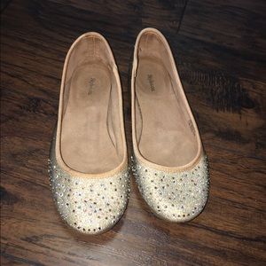 Gold Style&co. Flats Sz 7.5