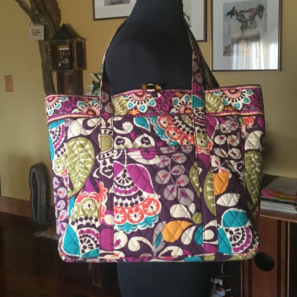 Vera Bradley computer tote