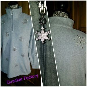 Quacker Factory Fleece Pullover?