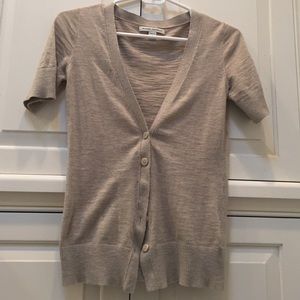Short Sleeve Banana Republic Cardigan