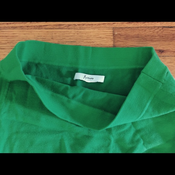 Marciano Green knit mini skirt