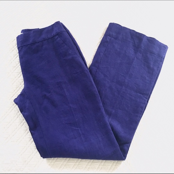 Sold 💚 Loft Linen Julie Trouser - Picture 5 of 5