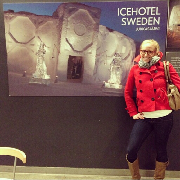 Red Peacoat - Picture 2 of 2