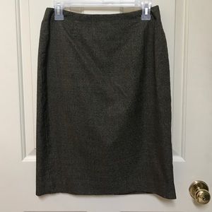 Ann Taylor Loft Wool Tweed pencil skirt