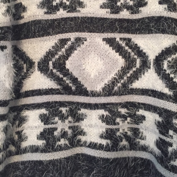 NWOT Express Fuzzy Sweater - Picture 3 of 3