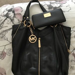 Michael Kors purse and wallet