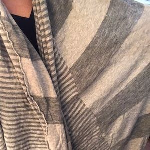 DKNY striped scarf