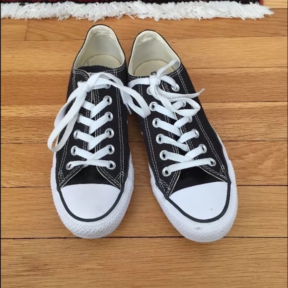 Black womens converse 6.5