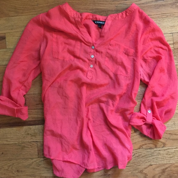 Express Salmon Blouse