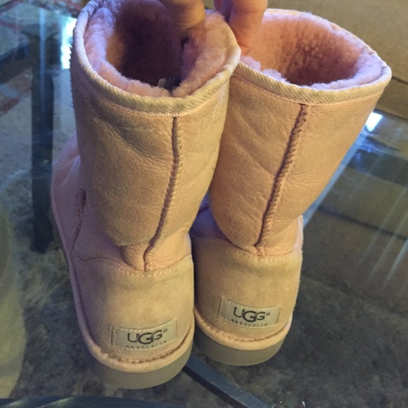 UGG Shoes - Ugg Australia Classic Short Baby Pink Boot.