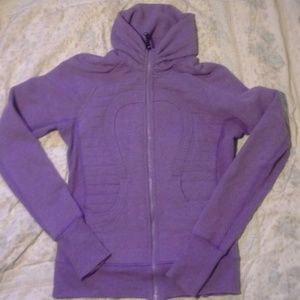 Lululemon purple scuba hoodie (without hood)