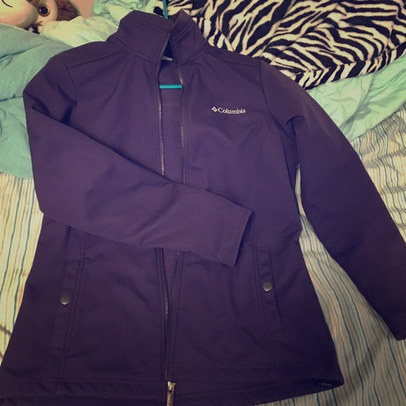 Columbia Purple Waterproof Jacket