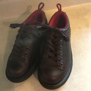 AEO BROWN LEATHER SHOES SIZE 5 NWOT
