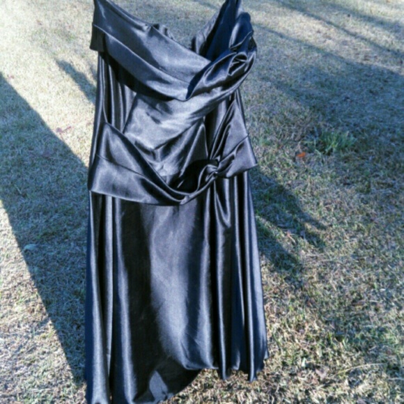 Strapless Black dress - Picture 1 of 3