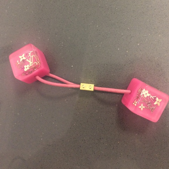 louis vuitton hair tie - authentic