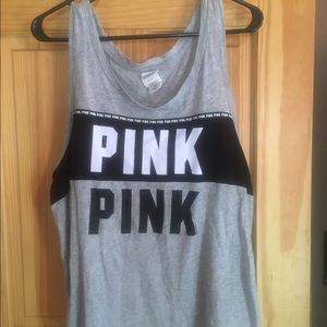 Pink tank top