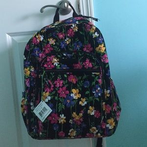 Vera Bradley Campus Backpack Wildflower Garden