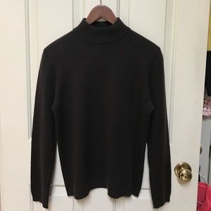 Charter Club Cashmere Turtleneck sweater: brown