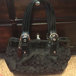 Coach black bag