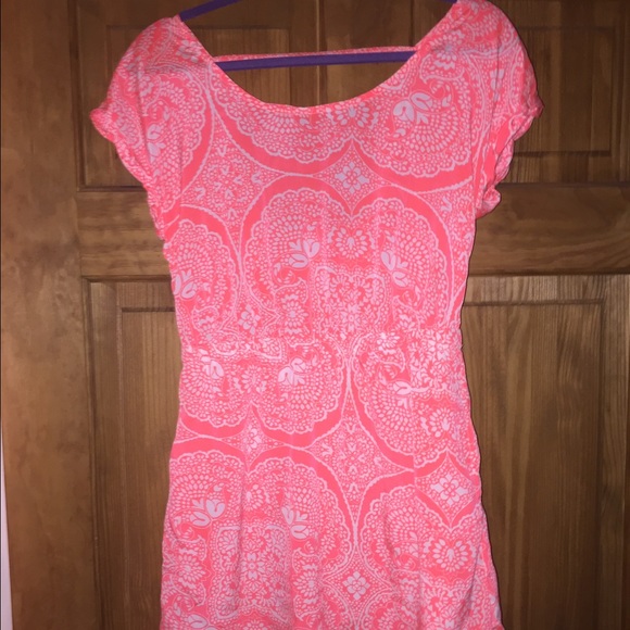 American Eagle Bright Coral Dress