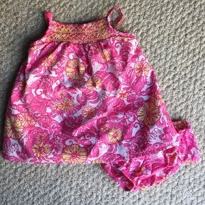 Lilly Pulitzer Baby Smocked Dress