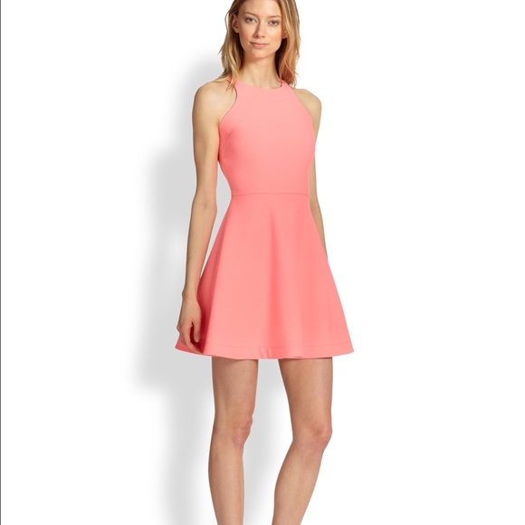 Pink Elizabeth and James Dress : Fit & Flare