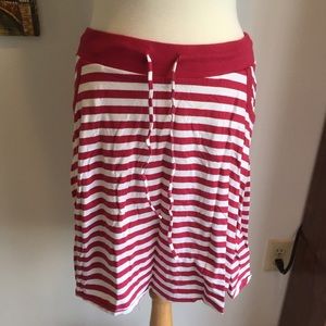 *Last Chance* Cotton Striped Skirt