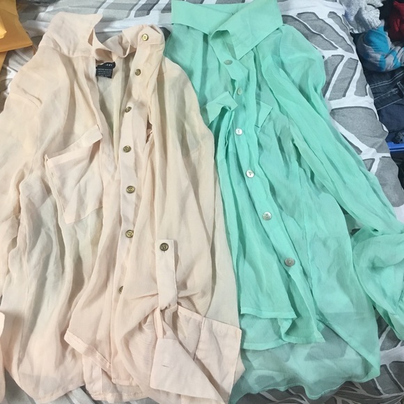 See through blouses