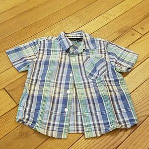 Calvin Klein Short Sleeve Button Down