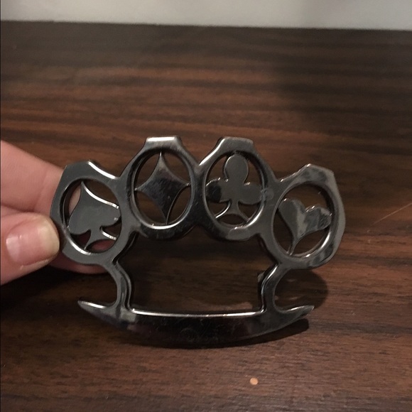 Card suits belt buckle - Picture 1 of 2