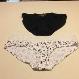 Victoria Secret panties , two Pair,  never worn