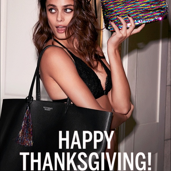 🎆 SOLD🎆Victoria's Secret black tote with handbag