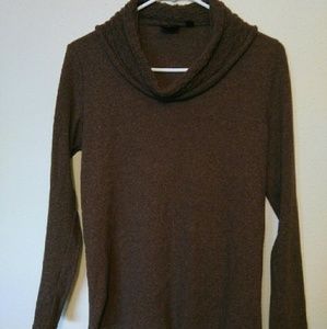 Brown Warm Long Sleeve Sweater