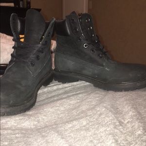 Black Timberland Boots women's