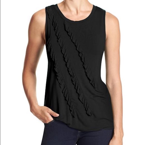Banana Republic Ruffled Tank - Picture 1 of 2