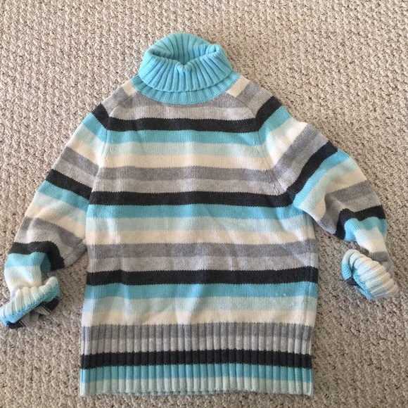 Striped Turtleneck
