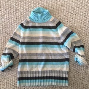 Striped Turtleneck