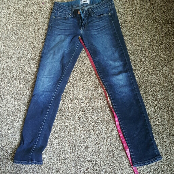 Paige skyline ankle jeans