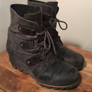 Sorel Joan of Arctic Waterproof Wedge Boots