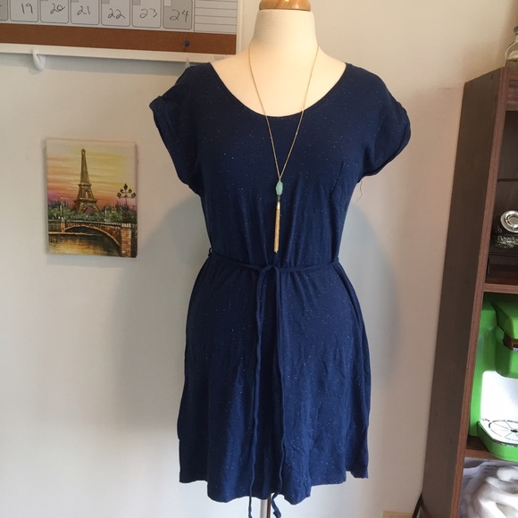 Blue Shift Dress