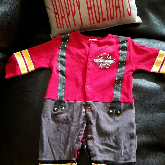 Baby fireman outfit